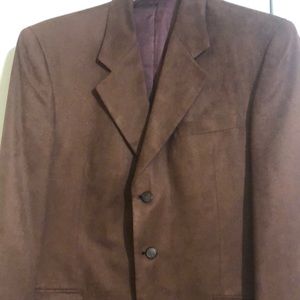 Men’s Suede Blazer